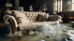 furniture water damaged